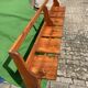 Swedish pine folding bench 1960s-1970s