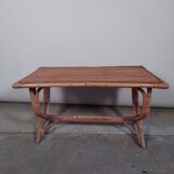 Rattan coffee table