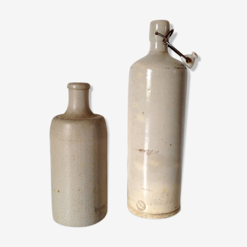 All sandstone and Digoin bottle vase