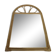 Mirror in bamboo and vintage rattan deco, 61x37 cm