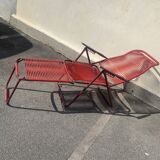 Scoubidou chaise longue 50s