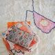Moroccan wool rug decorated 200cm x 300cm