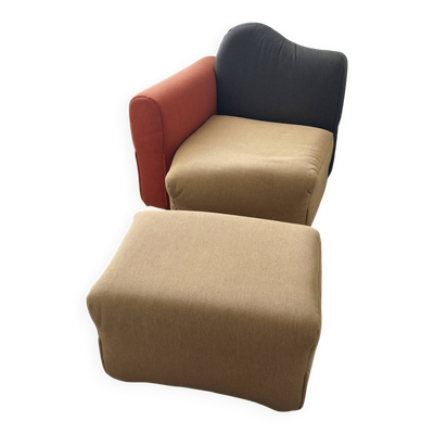 Fauteuil et pouf Cassina Cannaregio - Gaetano Pesce