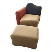 Fauteuil et pouf Cassina Cannaregio - Gaetano Pesce