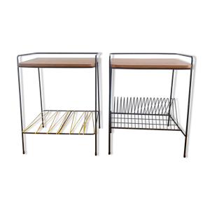paire de tables d’appoint