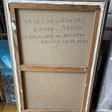 Tableau « vase de fleurs » d’Edmee-Redon