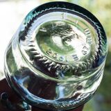 Small Puget glass pitcher