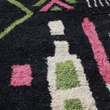 Moroccan Berber rug, decorated, 250cm x 150cm