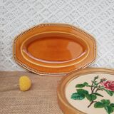 Ravier - small dish Longchamp France mustard - vintage