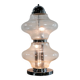 Sixties Italian design glass table lamp