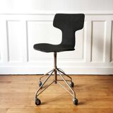 Arne Jacobsen 3113 office chair for Fritz Hansen 1950