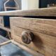 Old 19th century oak farm table