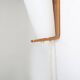 Wall Lamp in Curved Teak Plywood by Louis Kalff for Philips, 1959