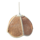 Natural fiber pendant light from the 70s