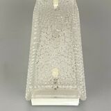 60s 70s lamp light wall lamp wall lamp ice glass space age design