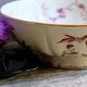 Flat porcelain bowl B & C Limoges L. Bernardaud & Cie France