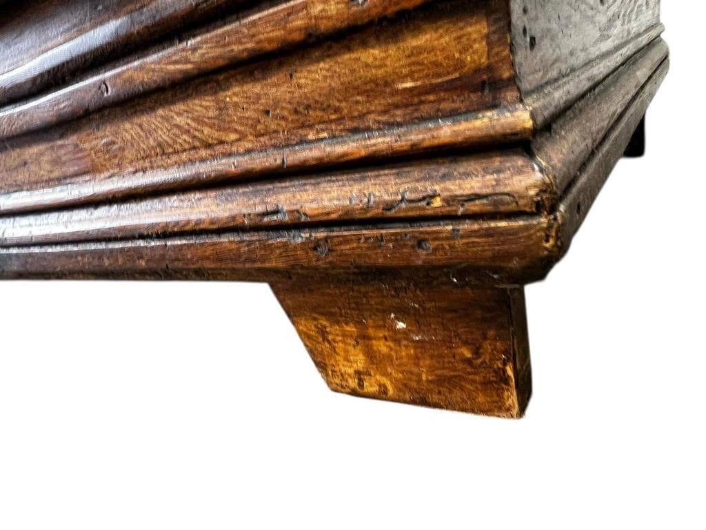 Antique wooden sideboard