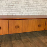 Low teak sideboard 1970