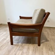 Mid-Century Danish Teak 2-Seater Loveseat by Dyrlund, 1970s