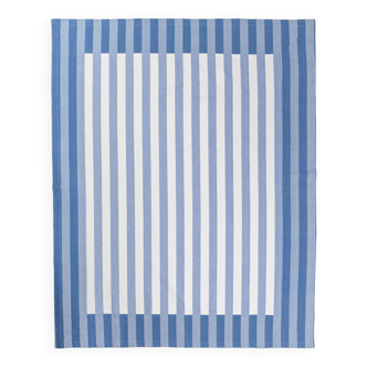 Blue Stripe Tablecloth: 240cm x 170cm