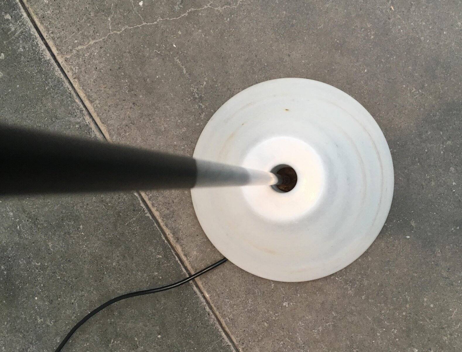 Mid-Century Snow floor lamp by Vico Magistretti for Oluce, 1970s