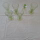 Green Relief Foot Glasses (set of 6)