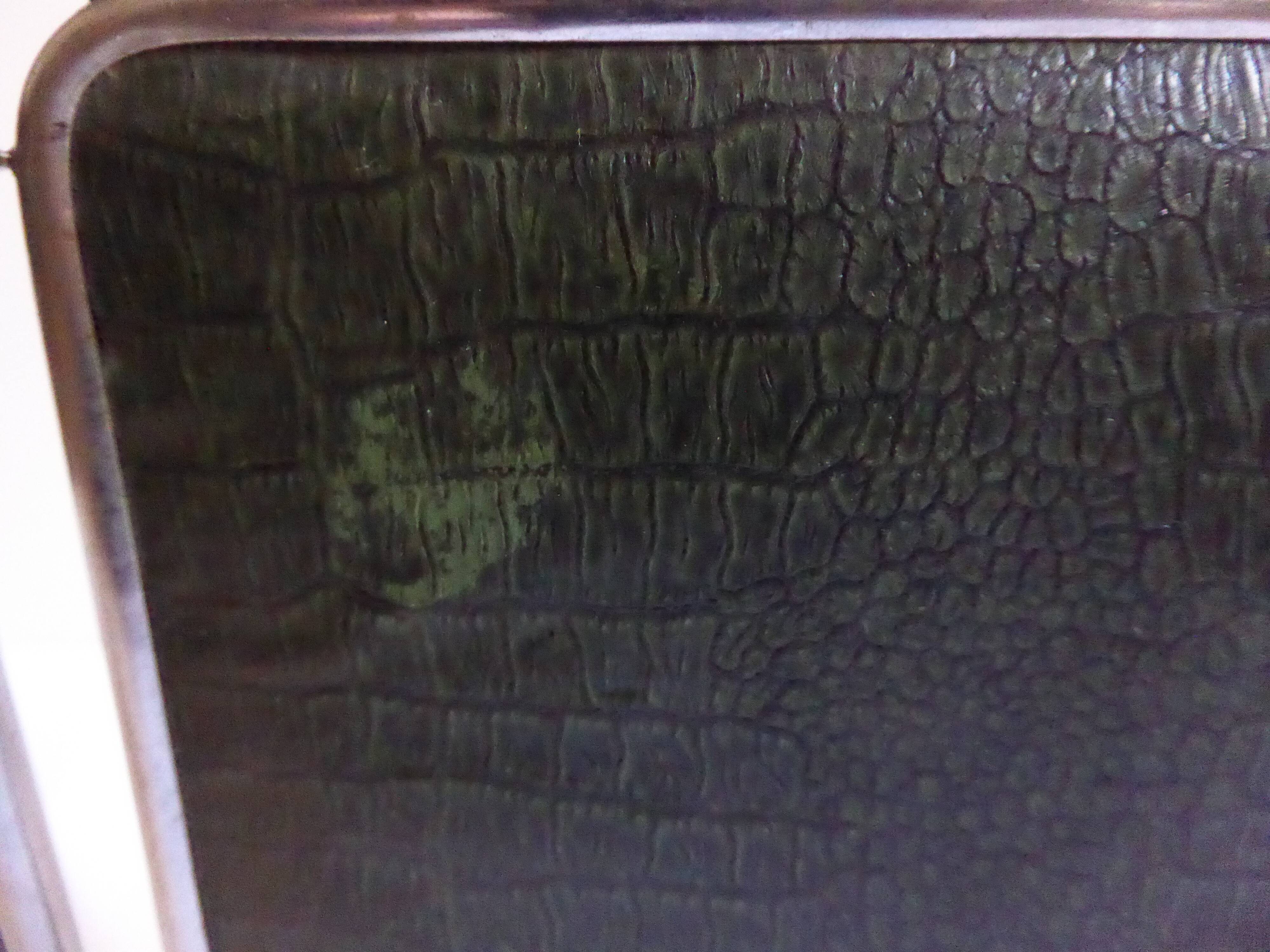 Barber triptych mirror 55x20cm circa 1960