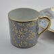 Set of 6 multicoloured moka cups in Limoges fine porcelain.