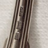 12 silver metal table cutlery net model