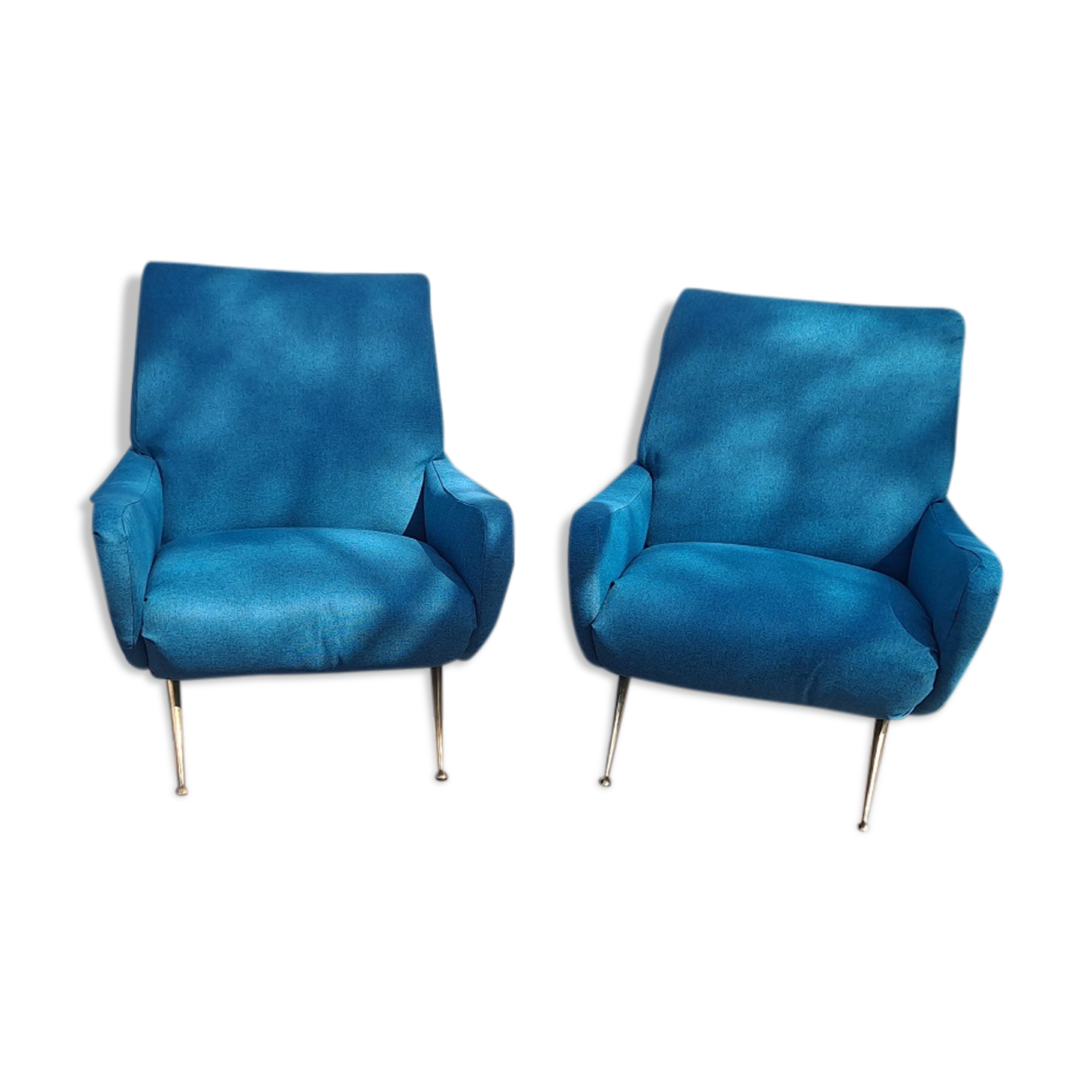Pair armchairs