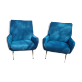 Pair armchairs