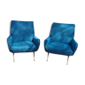 Pair armchairs