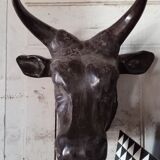 Food sign / cast iron bull mouth