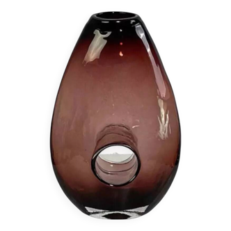 Vase en pâte de verre