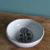 Empty pocket bowl signed Claire Célia Lambert in Dour
