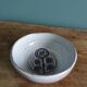 Empty pocket bowl signed Claire Célia Lambert in Dour