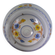 Round hand-painted ceramic ceiling light