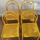 4 vintage metal chairs 1980
