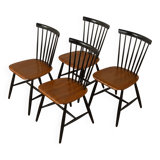 1960s dining chairs by Sven Erik Fryklund