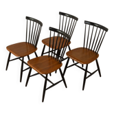 1960s dining chairs by Sven Erik Fryklund