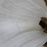 Lustre Hollywood Regency Art Deco vintage 80-90 Bronze Mariner Shells