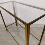 Console laiton verre Broncz
