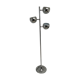 Chrome floor lamp 3 globes
