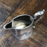 English silver plated milk jug