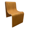 Laminated wood armchair, Netherlands, 1980
