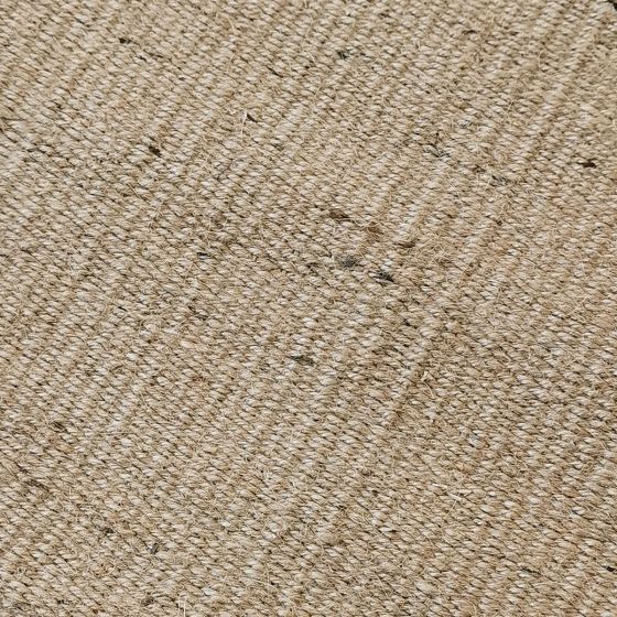 Woven jute rug 160x230 natural