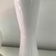 Trio of vintage ceramic vases white 60s-70s