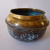 Cache pot brass