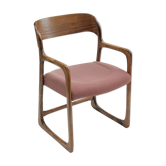 Baumann chair model "sled", 1960s