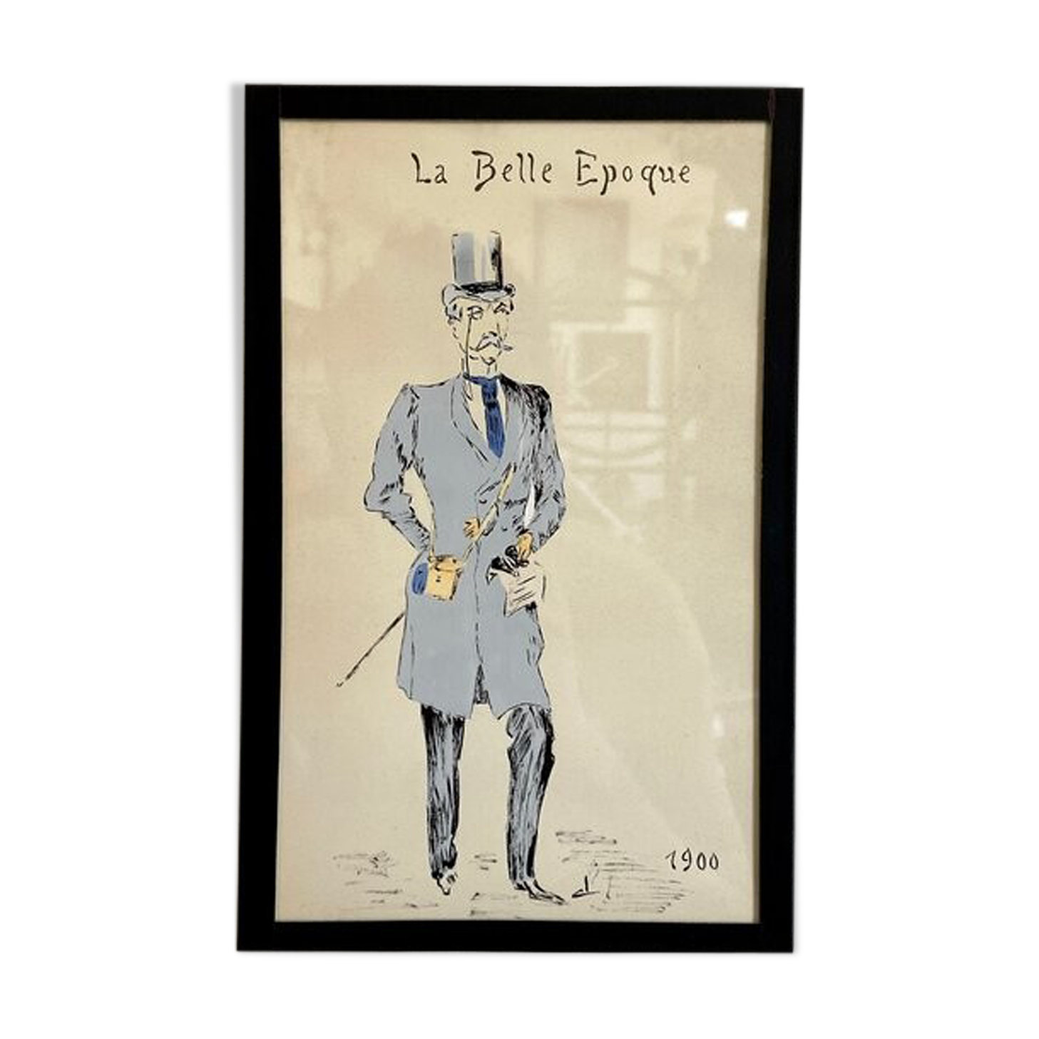 Peinture "La Belle Époque - 1900"